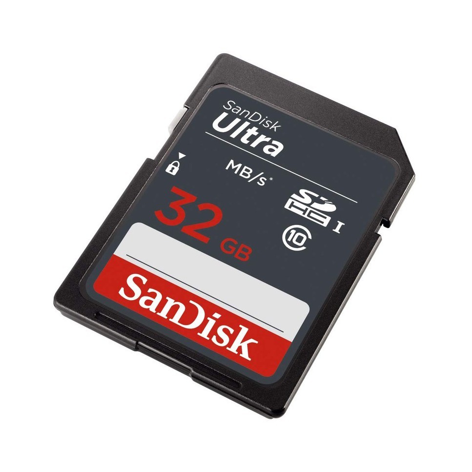 Thẻ nhớ SDHC Sandisk Ultra 32GB upto 100MB/s UHS-I (cho máy ảnh)