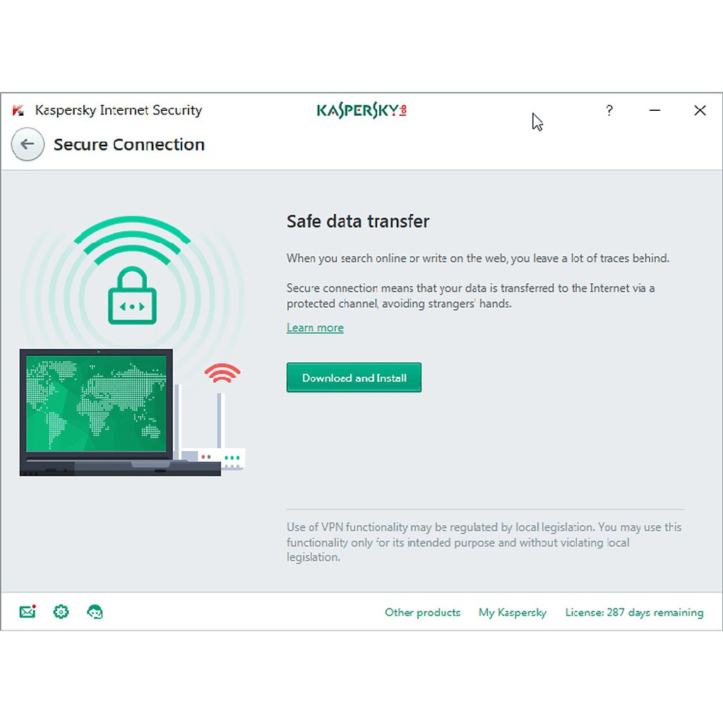 [Mã 229ELSALE hoàn 7% xu đơn 300K] Phần Mềm Kaspersky Internet Security 1-5PC/1Year