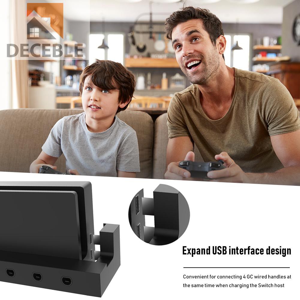 Đế Chuyển Đổi Hub 4 Cổng Cho Tay Cầm Chơi Game Switch | BigBuy360 - bigbuy360.vn