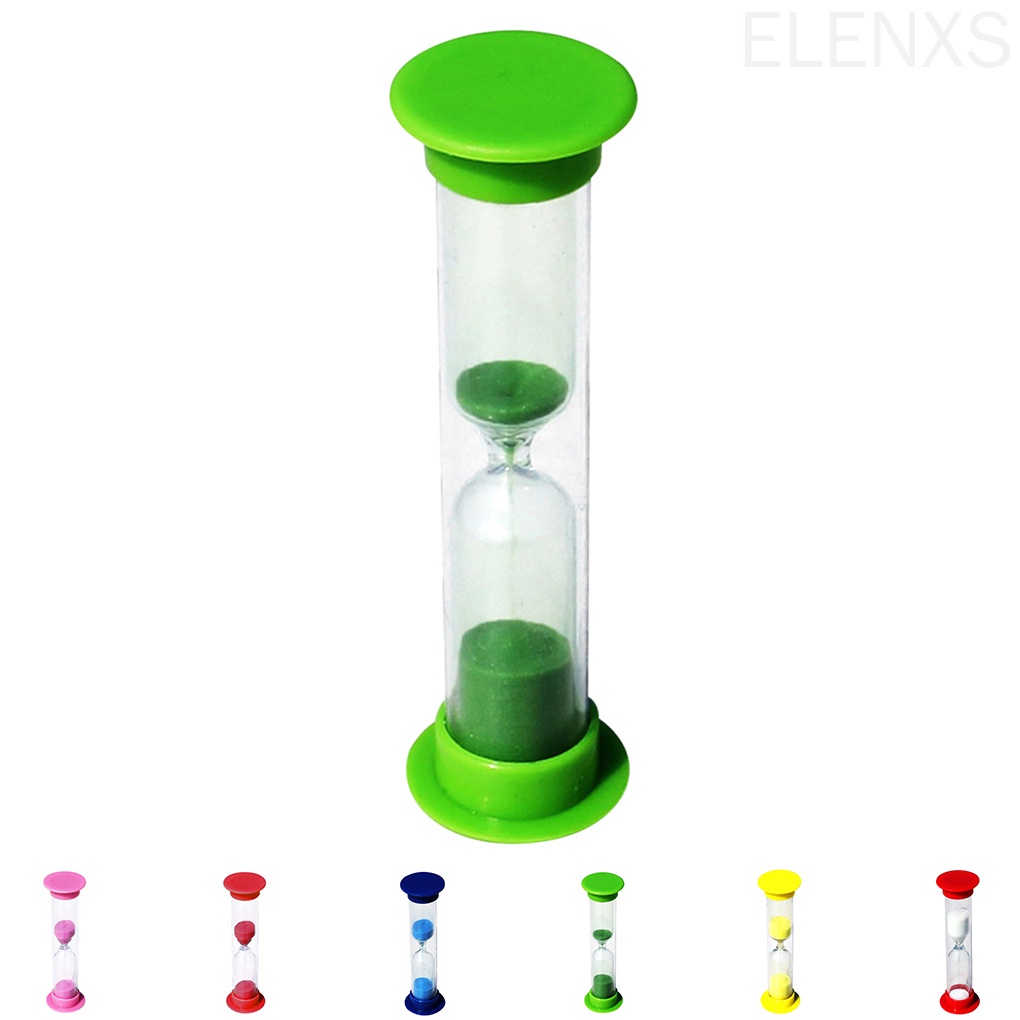 Đồng hồ cát thủy tinh nhiều màu 2 phút 120 giờ sáng tạo cho bé