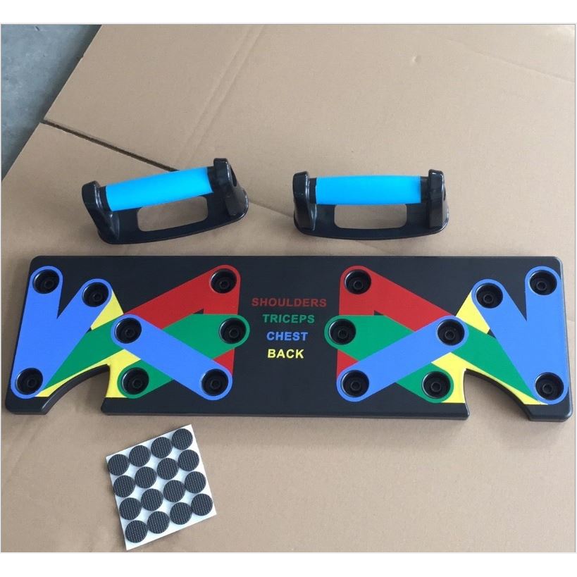 Dụng Cụ Tập Chống Đẩy, Tập Hít Đất Nhiều Bài Tập 9in1 – Bộ Thanh Dụng Cụ Hít Đất Đúc Nguyên Khối Cao Cấp Amalife