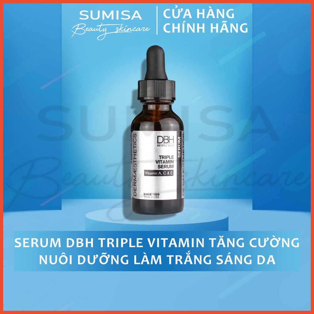 [AUTHENTIC USA] Serum DBH Triple Vitamin bổ sung Vitamin tăng cường nuôi dưỡng làm trắng sáng và bảo