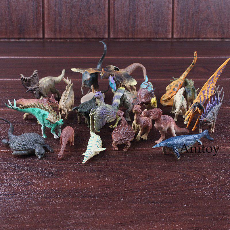 Set 24 mô hình đồ chơi khủng long công viên kỷ Jura