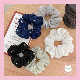 Cột Tóc Scrunchies Ngôi Sao Lấp Lánh