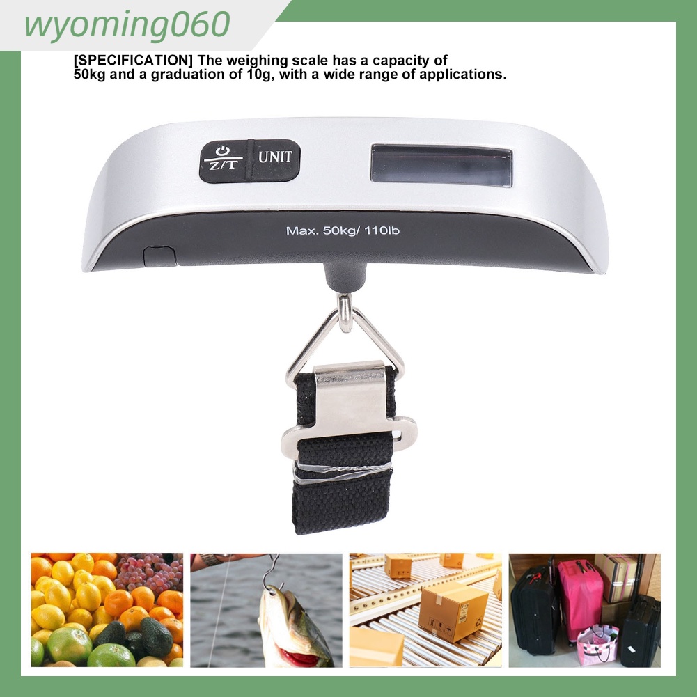 Cân hành lý điện tử màn hình lcd độ chính xác cao 50kg
