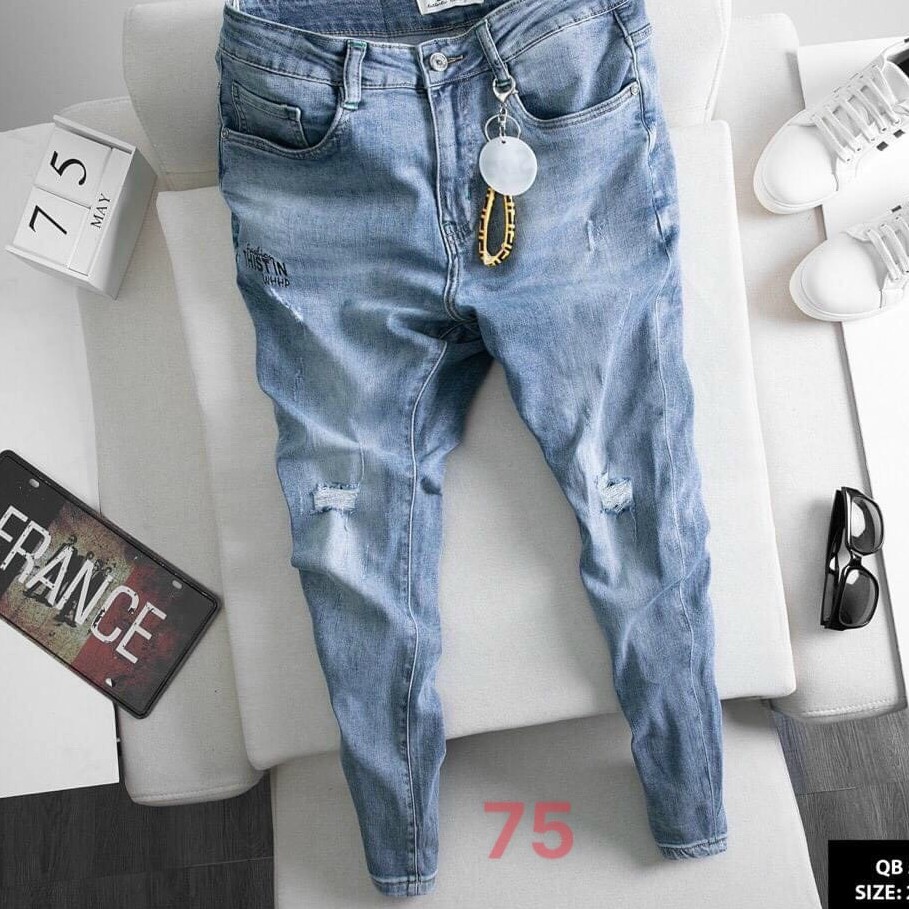 .8 MẪU quần jeans dài nam cao cấp HÀN QUỐC thời trang đẹp nhất 2020 bao đẹp y hình hàng chất lượng VNXK. | BigBuy360 - bigbuy360.vn