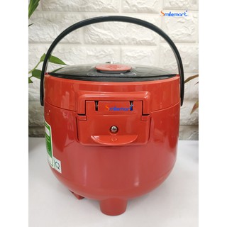 Nồi Cơm Điện LocknLock EJR431 (màu đỏ dung tích 1L) - Chính hãng