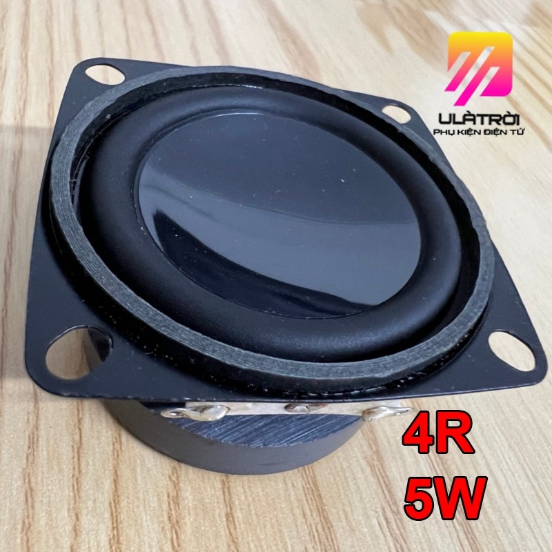Loa 4R 5W, loa toàn dải 4R 5W đường kính 52mm có vành bắt vít DIY loa nghe nhạc