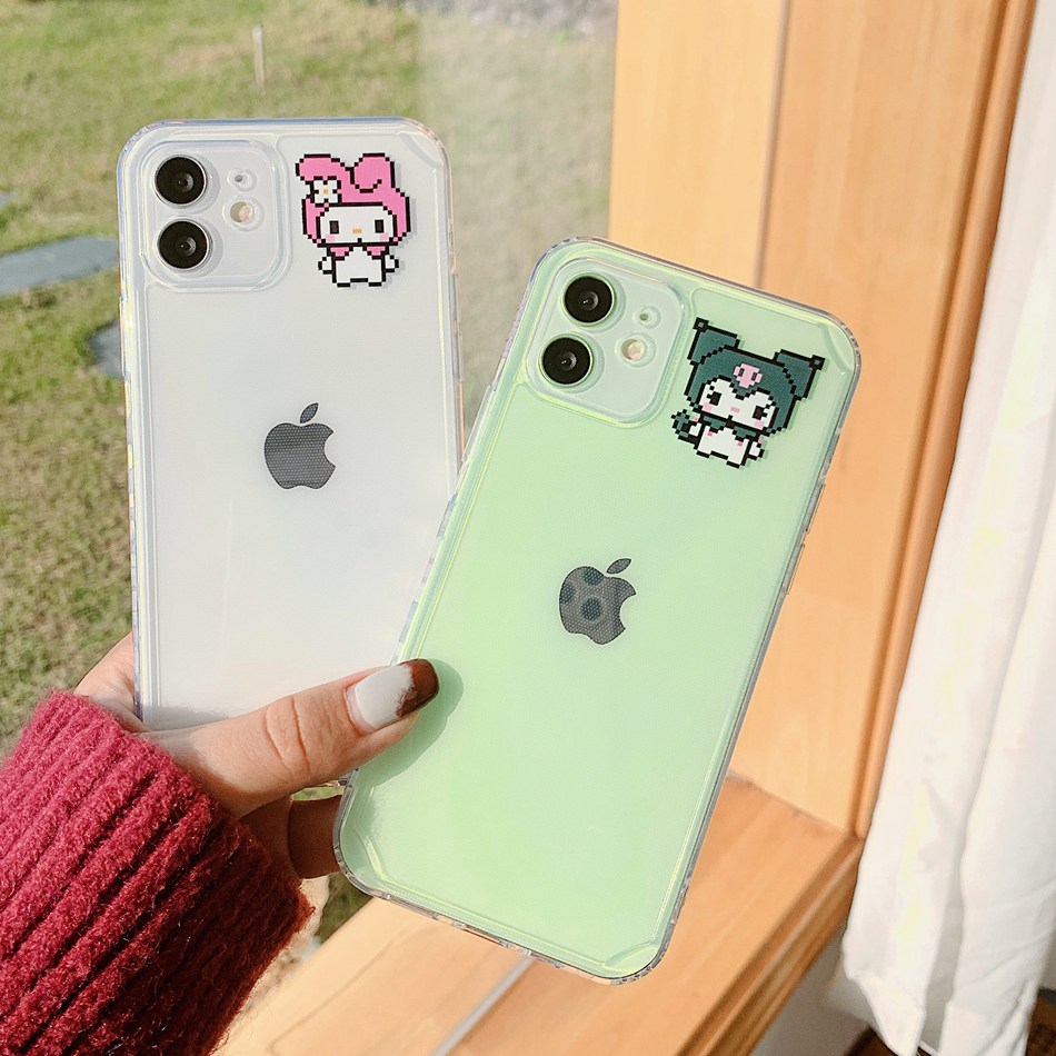 Ốp Điện Thoại Mềm Màu Trong Suốt Cho Iphone 11 12 Pro 12pro Max 12mini 7 8 Plus X Xs Max Xr | BigBuy360 - bigbuy360.vn