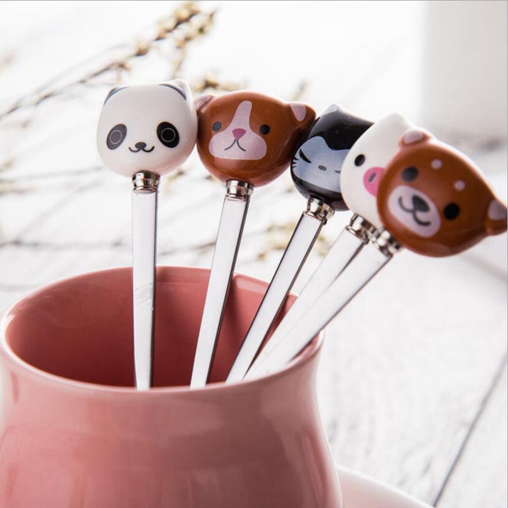 Muỗng Cà Phê Hình Động Vật Dễ Thương