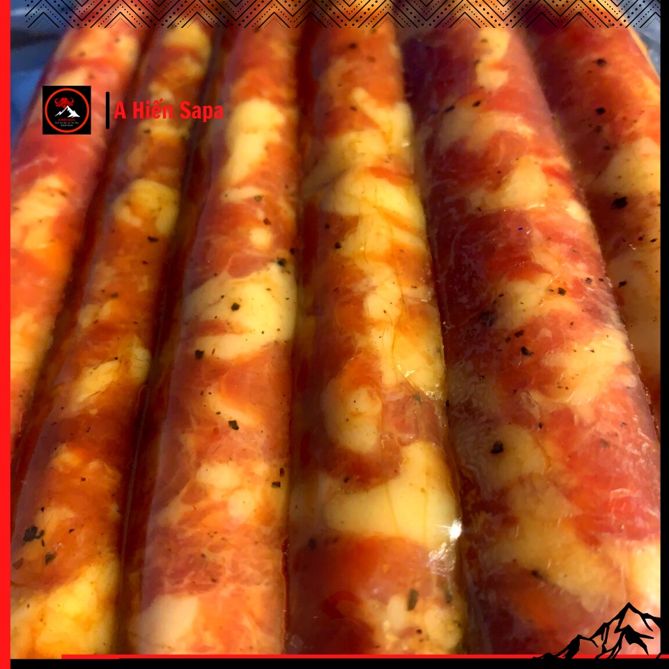 Lạp xưởng gác bếp Sapa gói 100gr loại đặc biệt dùng thử, nhiều nạc, ăn thơm bùi, ăn trực tiếp hoặc xào rau rất ngon. | BigBuy360 - bigbuy360.vn