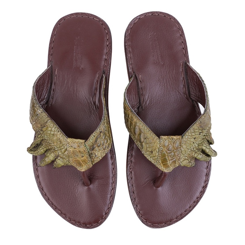 Dép nam da cá sấu nhiều loại nhiều màu HP7217-18-23-24-31-35