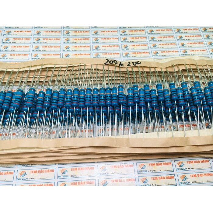 Combo 45 chiếc Điện trở 200K 2W