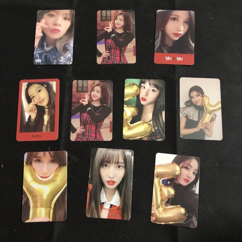 ẢNH CARD THÀNH VIÊN ALBUM YES OR YES TWICE