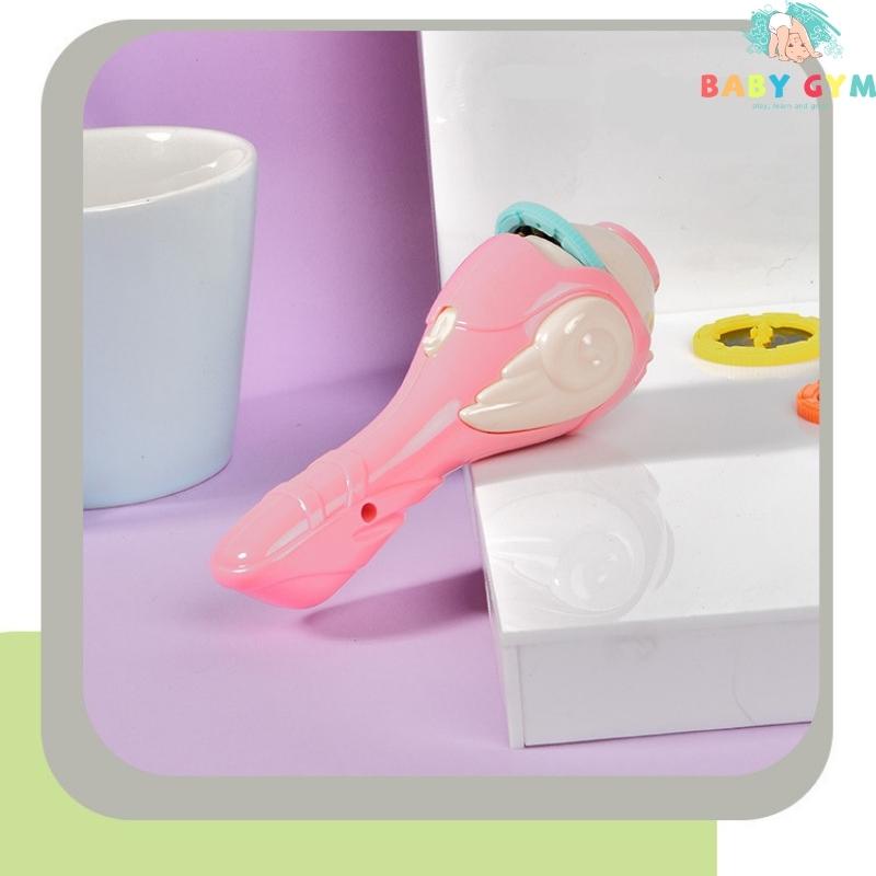 Đèn pin chiếu hình cho bé mẫu mới 80 hình, 120 hình rõ nét, có sẵn pin cho bé thỏa sức khám phá BABYGYM