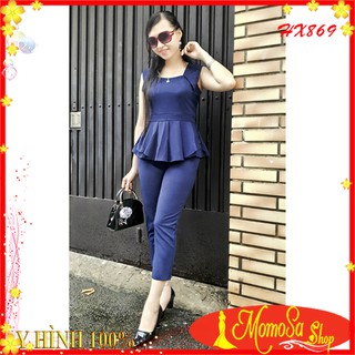 Set Quần Áo Nữ Thun Cát Hàn Thời Trang Có Size Lớn MOMOSA Shop