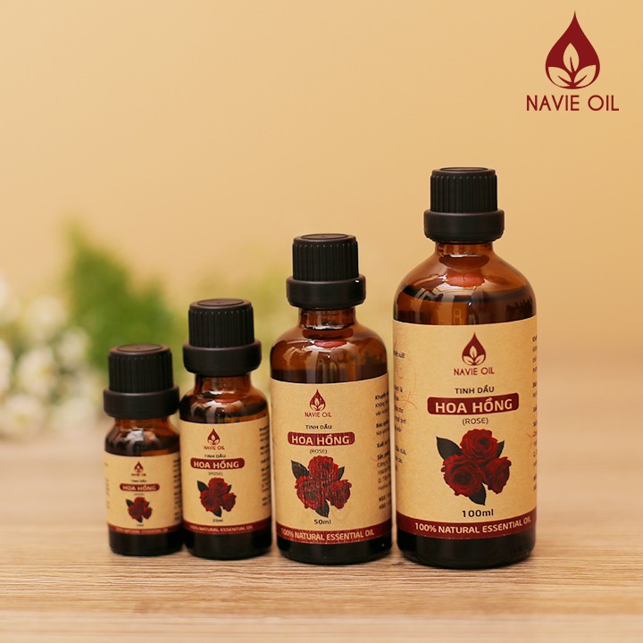 Tinh Dầu Thiên Nhiên Hoa Hồng NAVIE
