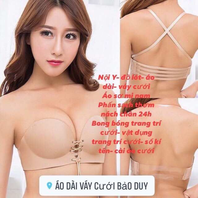 Áo lót cột dây ngực nâng