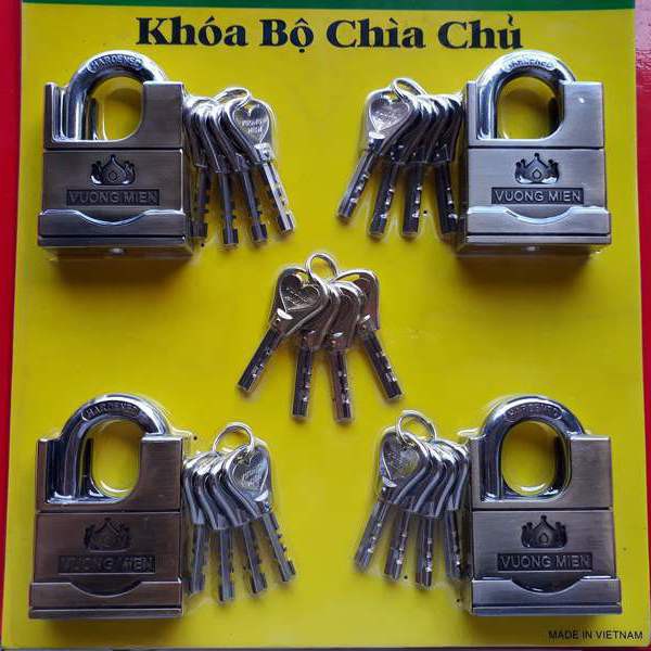 bộ khóa chìa chủ VƯƠNG MIỆN