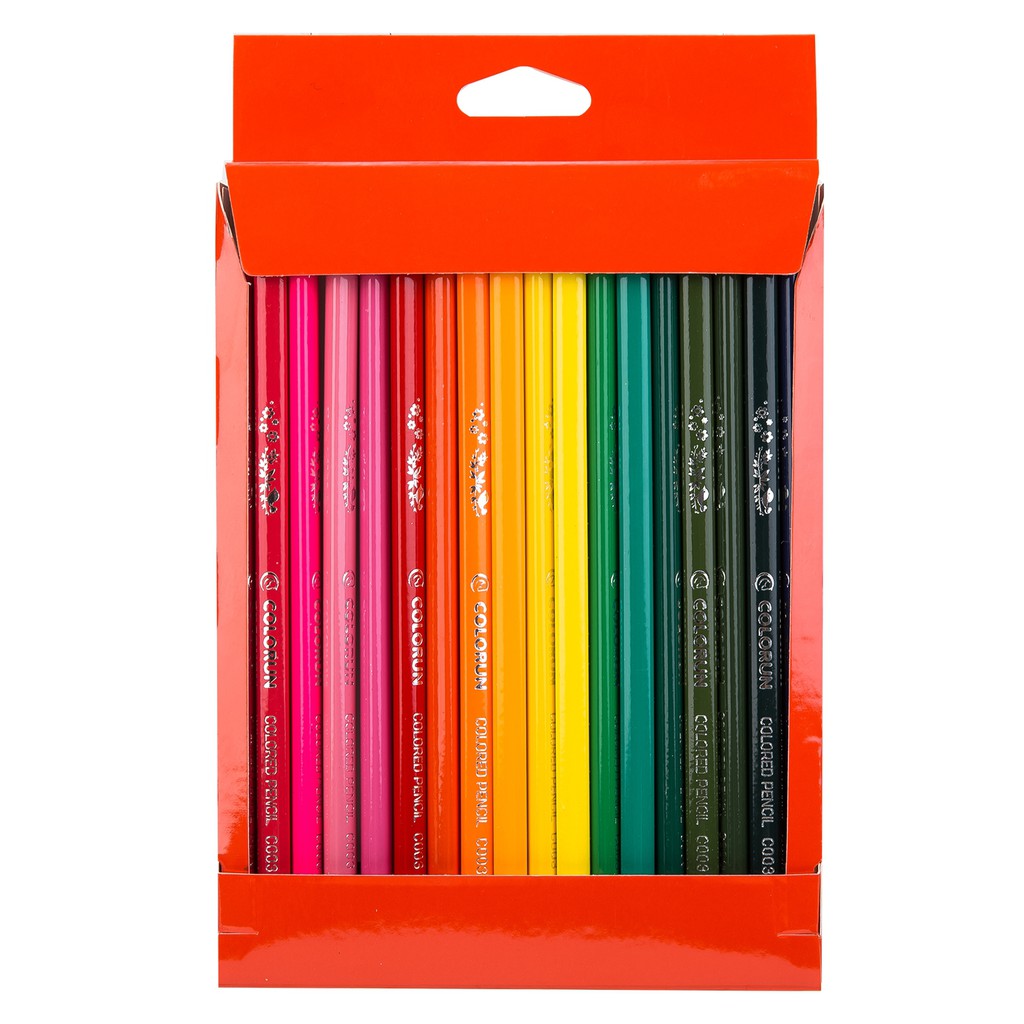 Bút chì màu (hộp giấy) Deli - 12 màu/18 màu/24 màu/36 màu - 1 hộp - EC00300/EC00310/EC00320/EC00330