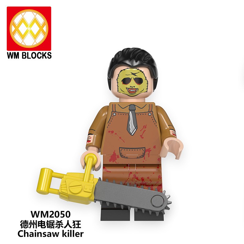 Minifigures Mẫu Nhân Vật Cưa Máy Trong Seri Phim Kinh Dị Silent Hill American Horror Story WM6101