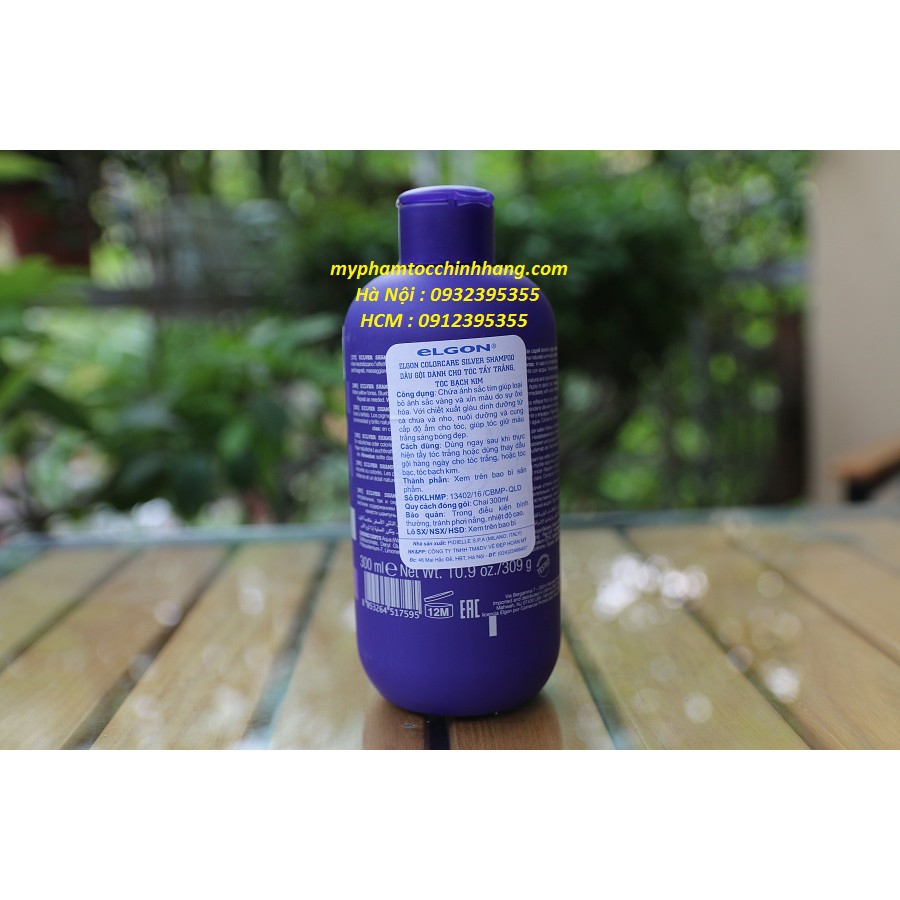 DẦU GỘI HOẶC DẦU XẢ KHỬ ÁNH VÀNG CHO TÓC BẠCH KIM ELGON 100ml -  300ML | BigBuy360 - bigbuy360.vn