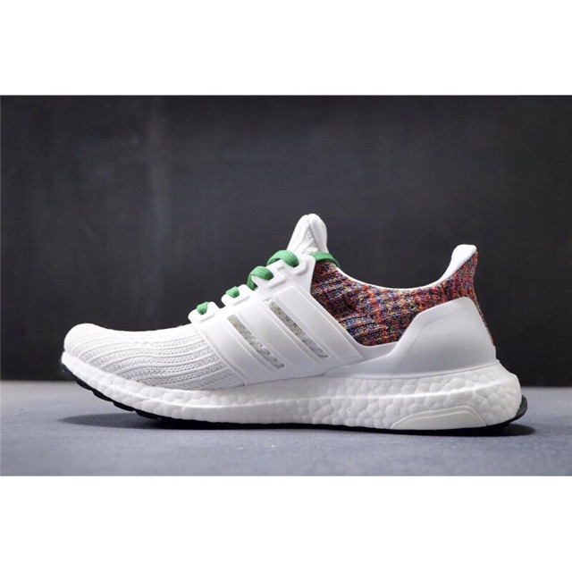 Tết🌺 Giày - Giầy Ultra boost 4.0 trắng gót thổ cẩm thể thao, thời trang nam nữ dạo phố Còn Hàng ! ! ! ? ! ! 2020 new . '