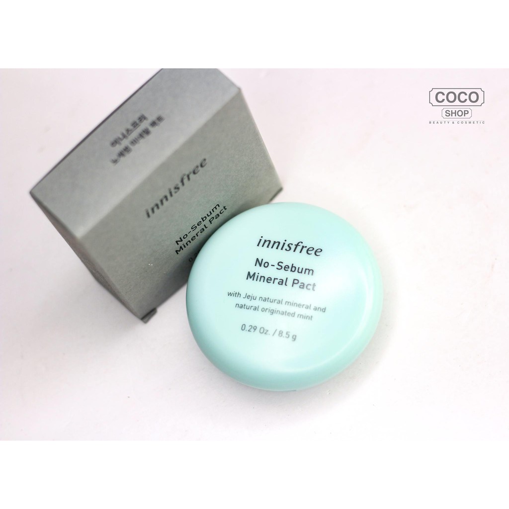 Phấn Phủ kiềm dầu Innisfree No Sebum Mineral Pact | BigBuy360 - bigbuy360.vn
