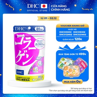 Viên uống làm đẹp da DHC Collagen Nhật Bản 120v/gói và 360v/gói