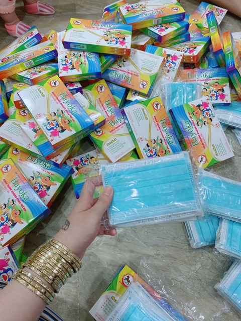 Khẩu trang y tế em bé( 1 hộp 10 cái ) | BigBuy360 - bigbuy360.vn