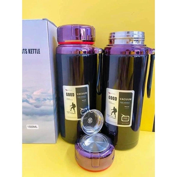 Bình Giữ Nhiệt Good -Vacuum Cup chất liệu inox, dung tích 1000l - tongkhohuyhoang168