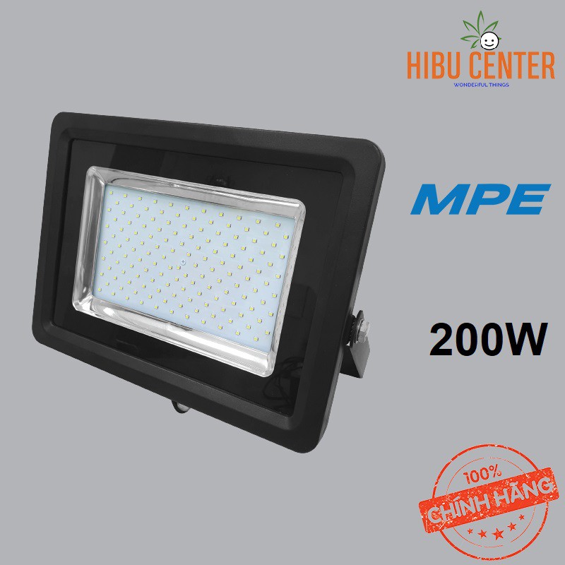 Đèn LED Flood Light MPE series FLD3 100W/ 150W/ 200W Ánh sáng Trắng, Vàng – DIALux Công Nghệ Đức – Hàng Chính Hãng
