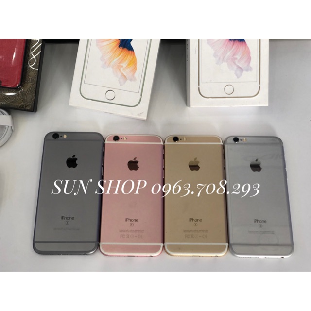 Bán điện thoại iPhone 6S, dung lượng 64G, quốc tế 99%