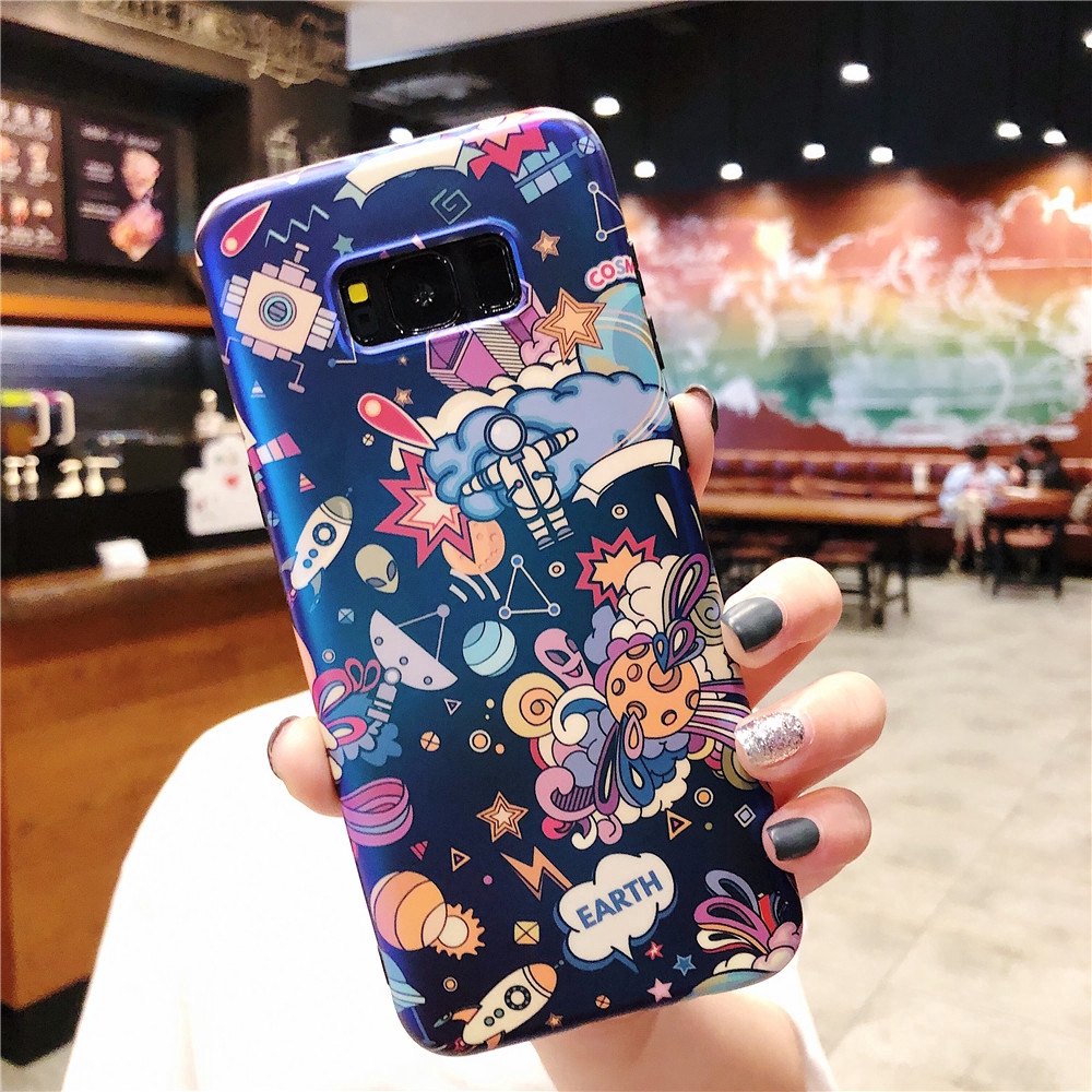 Ốp lưng hoạ tiết chữ SUPREME cho Samsung S8 S9 S10 Plus S10E Note 9 / 8