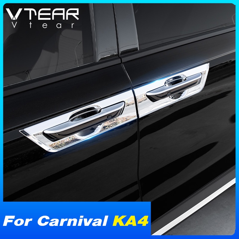 Miếng Dán Trang Trí Tay Nắm Cửa Xe Hơi Bằng ABS Chống Trầy Cho Kia Carnival KA4 2022