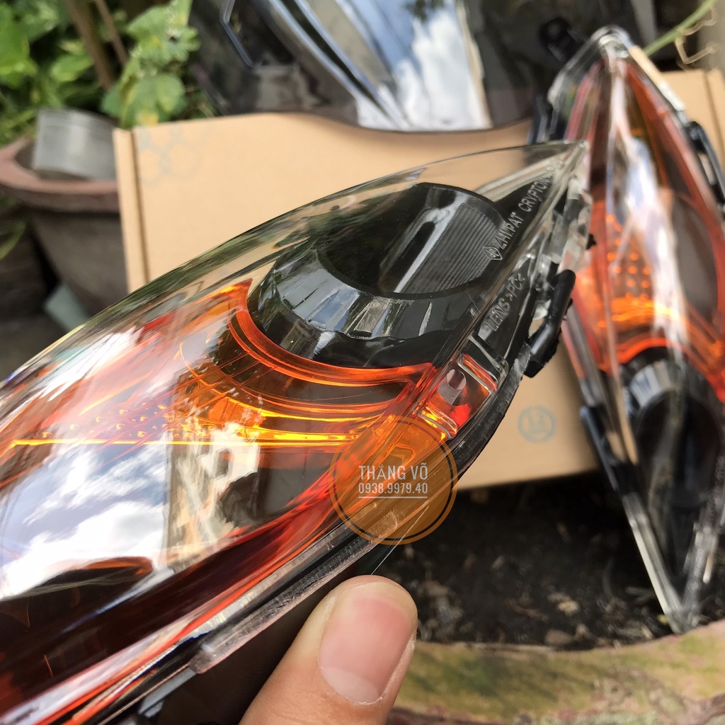 Xi nhan Ex 2010, Xi nhan Zhipat Ex 2010 tặng kèm mão Ex 2010 mẫu Cryton Hy Lạp phụ kiện đồ chơi Ex 2010 Exciter 135 2010