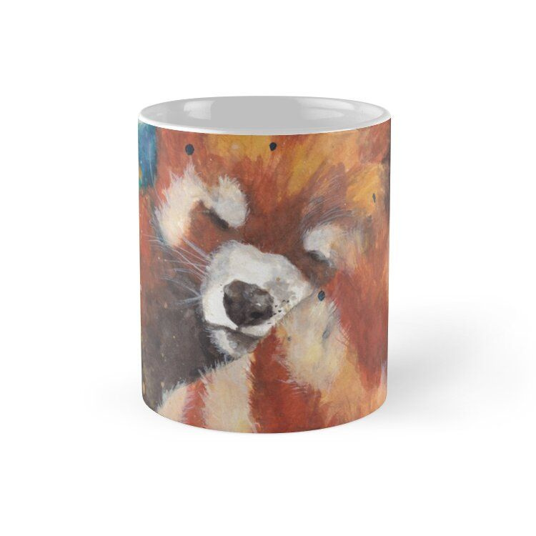 Cốc sứ in hình -Red Panda Sleeping MS1913