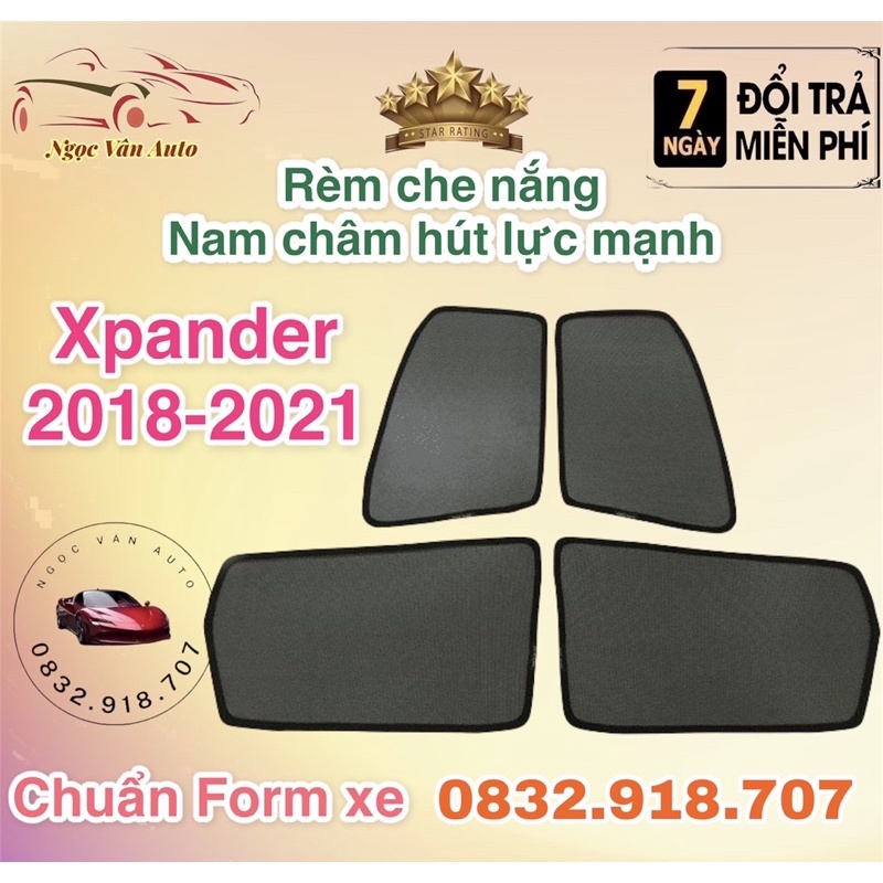 Rèm Che Nắng Nam Châm Xpander 2018 - 2021 Hàng loại 1