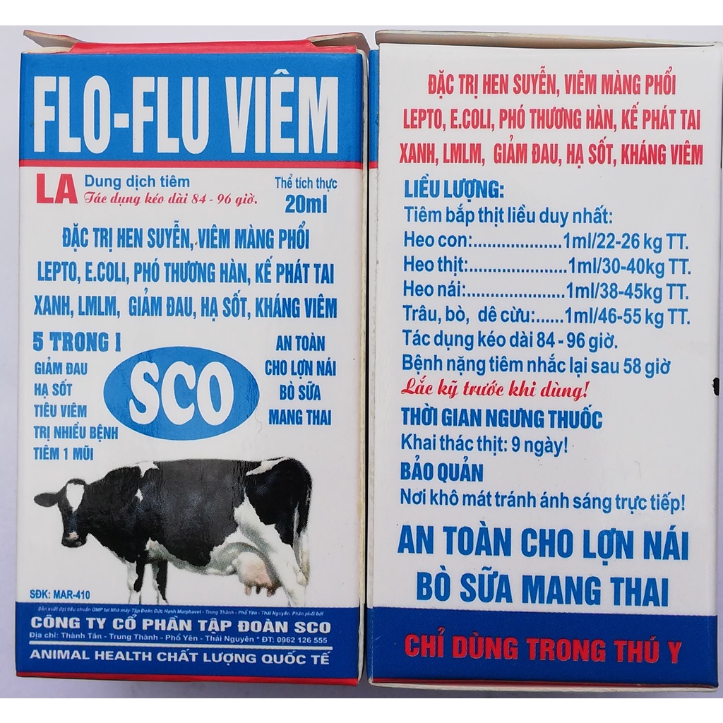 10 lọ FLO-FLU 20ml