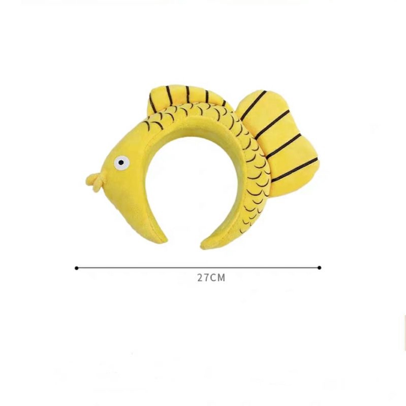 Bờm Cài Tóc Cá Mập Ngoạm Đầu Dễ Thương