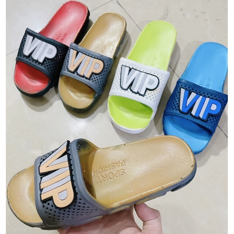 dép nam nữ dép đi trong nhà VIP màu siêu hot hit(bị loang chút k đáng kể)
