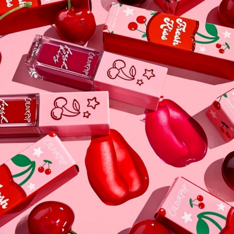 AUTH - SALE OFF SON TINT COLOURPOP GLOSSY LIP STAIN FRESH KISS CÁC MÀU BEST SELLER