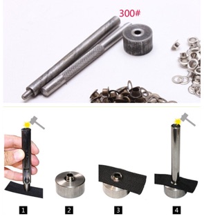 Bộ dụng cụ đục tán lỗ ore