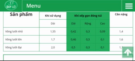 Võng xếp cỡ Lớn Duy Lợi, ship hoả tốc