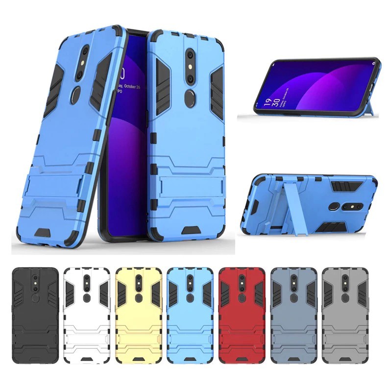 ốp lưng Oppo F11 Pro - Ốp lưng chống sốc Iron man siêu bền