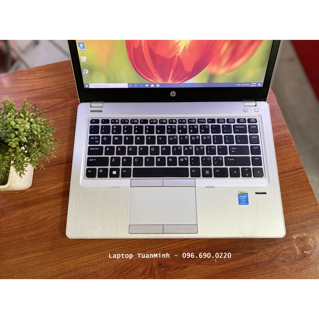 Laptop cũ HP Folio 9480m - Core I5 4300U - RAM 4GB - SSD 120GB - mỏng nhẹ - phím sáng | BigBuy360 - bigbuy360.vn