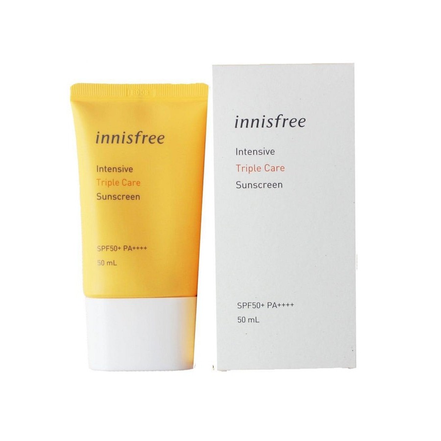 KEM CHỐNG NẮNG VẬT LÝ  Innisfree Intensive Triple Care Sunscreen SPF50+ PA++++ [HOT]