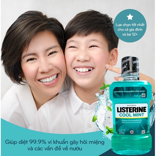 Nước Súc Miệng Listerring Thái Lan 250ml