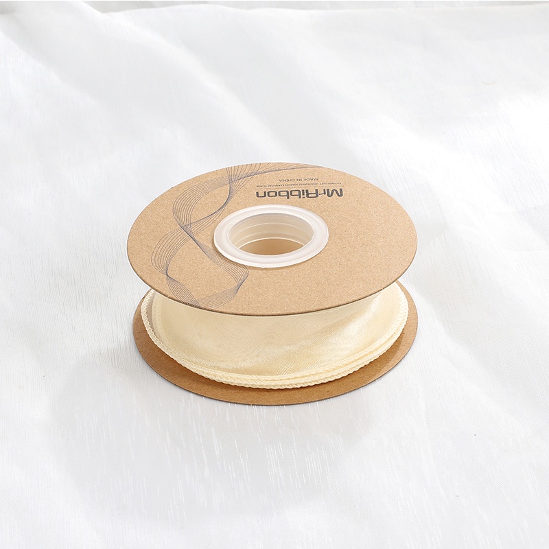 Cuộn ruy băng đuôi cá 4cm dùng thắt nơ trang trí quà tặng DIY