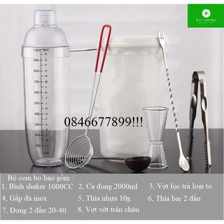 Bộ combo dụng cụ pha chế 8 món-HOT!!!!